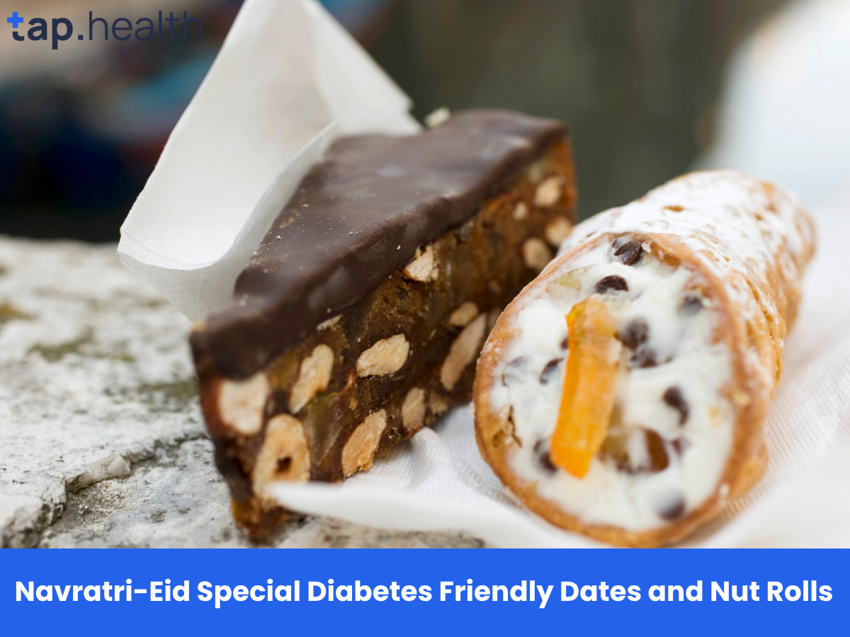 Navratri-Eid Special Diabetes Friendly Dates and Nut Rolls