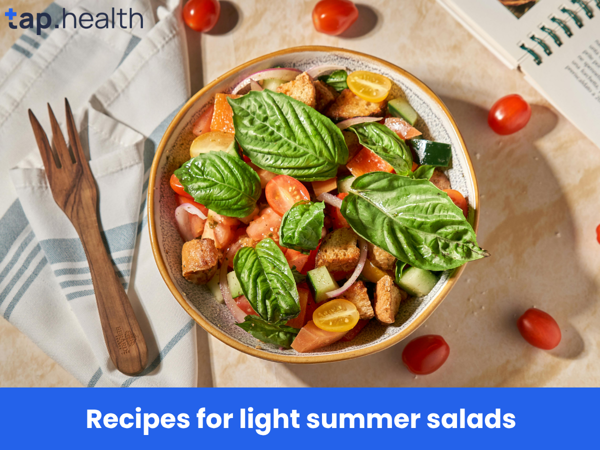 Recipes for light summer salads
