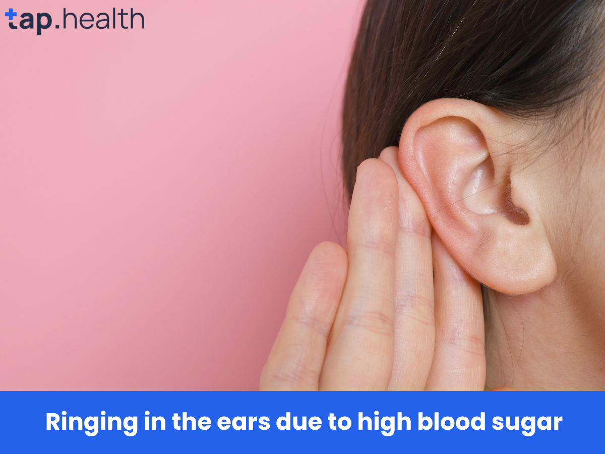 Ringing in the ears due to high blood sugar