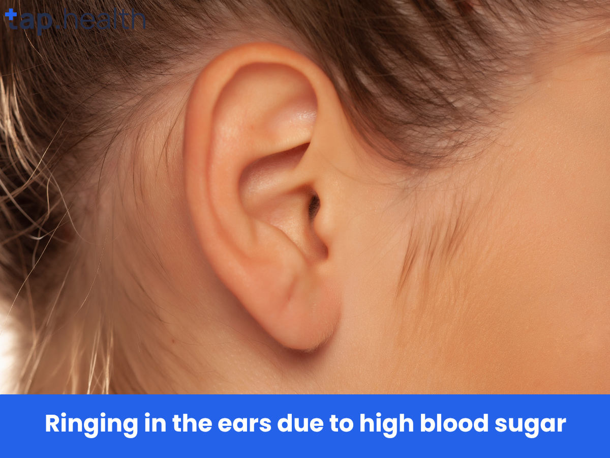 Ringing in the ears due to high blood sugar
