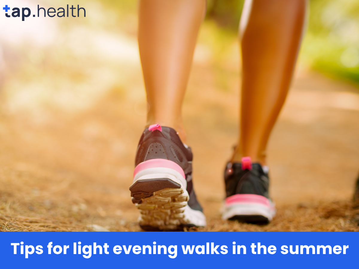 Tips for light evening walks in the summer
