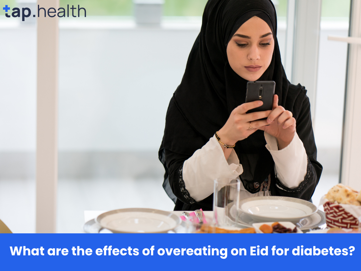 What are the effects of overeating on Eid for diabetes