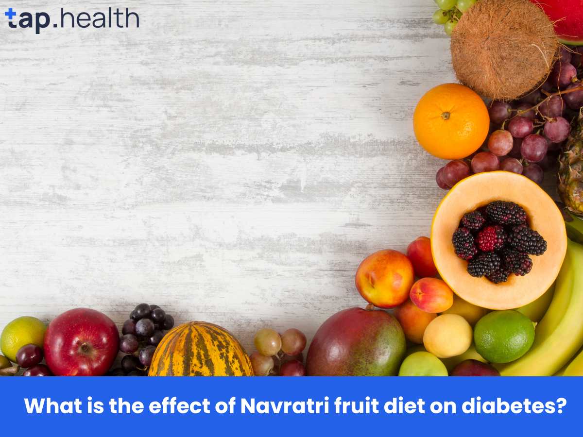 _What is the effect of Navratri fruit diet on diabetes