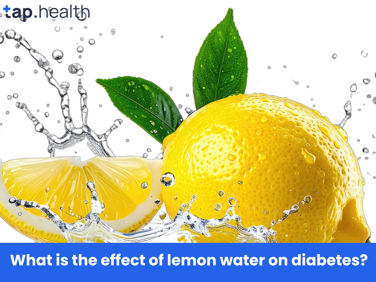 What is the effect of lemon water on diabetes