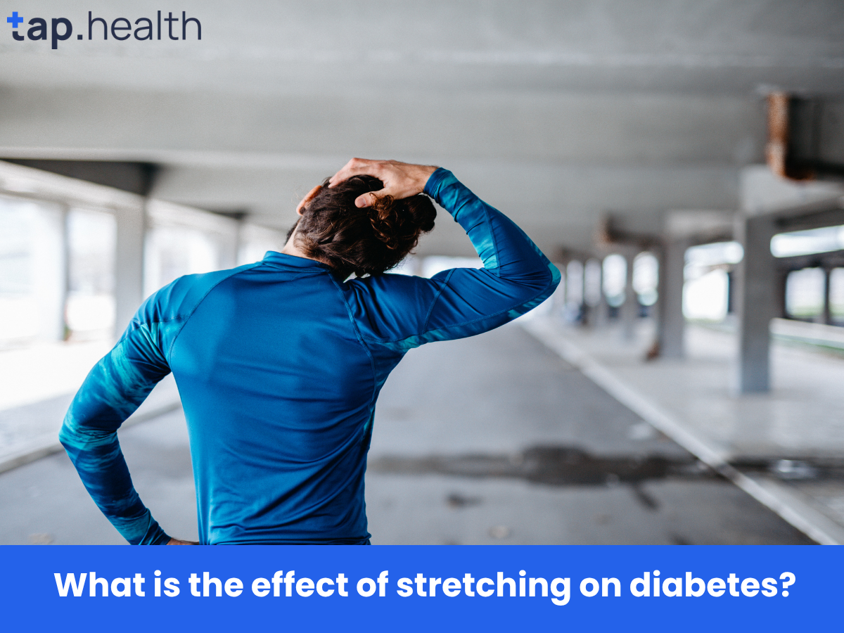 What is the effect of stretching on diabetes