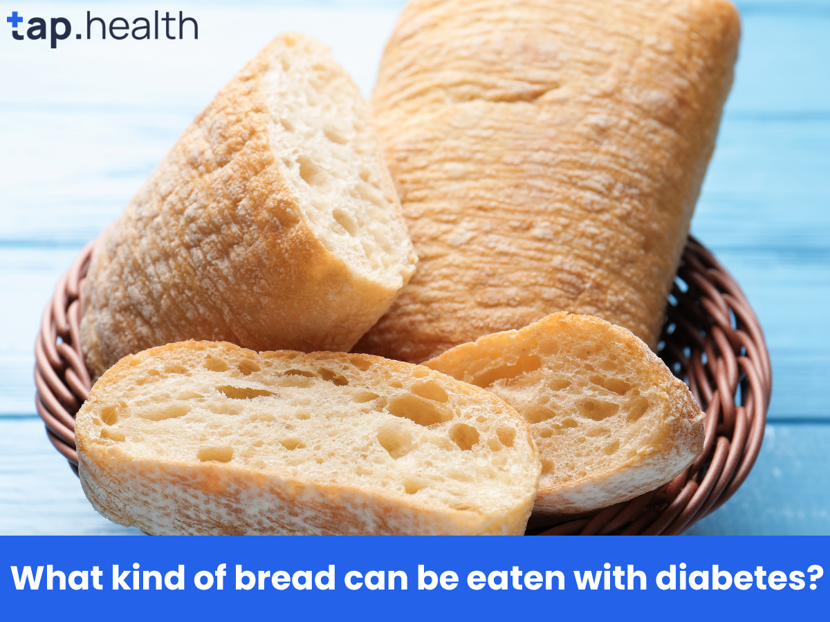 What kind of bread can be eaten with diabetes