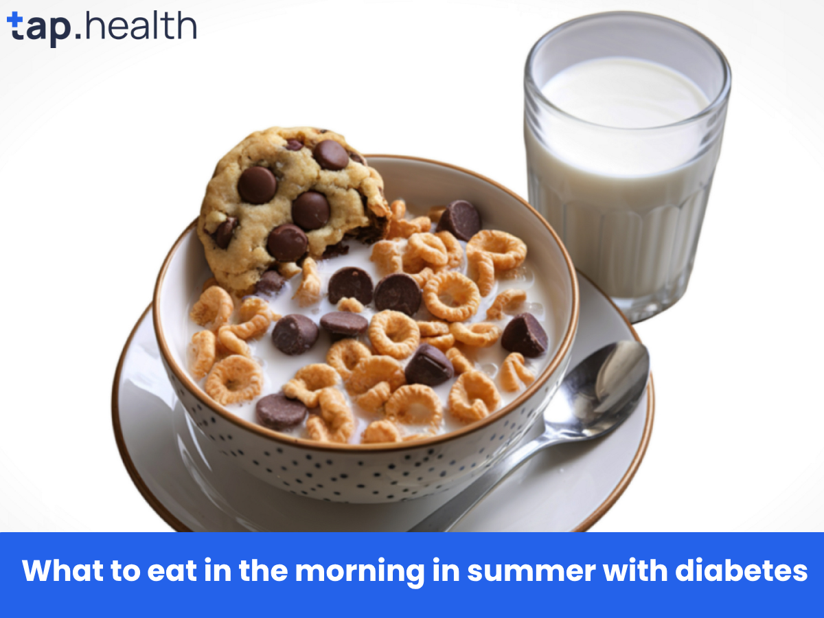 What to eat in the morning in summer with diabetes