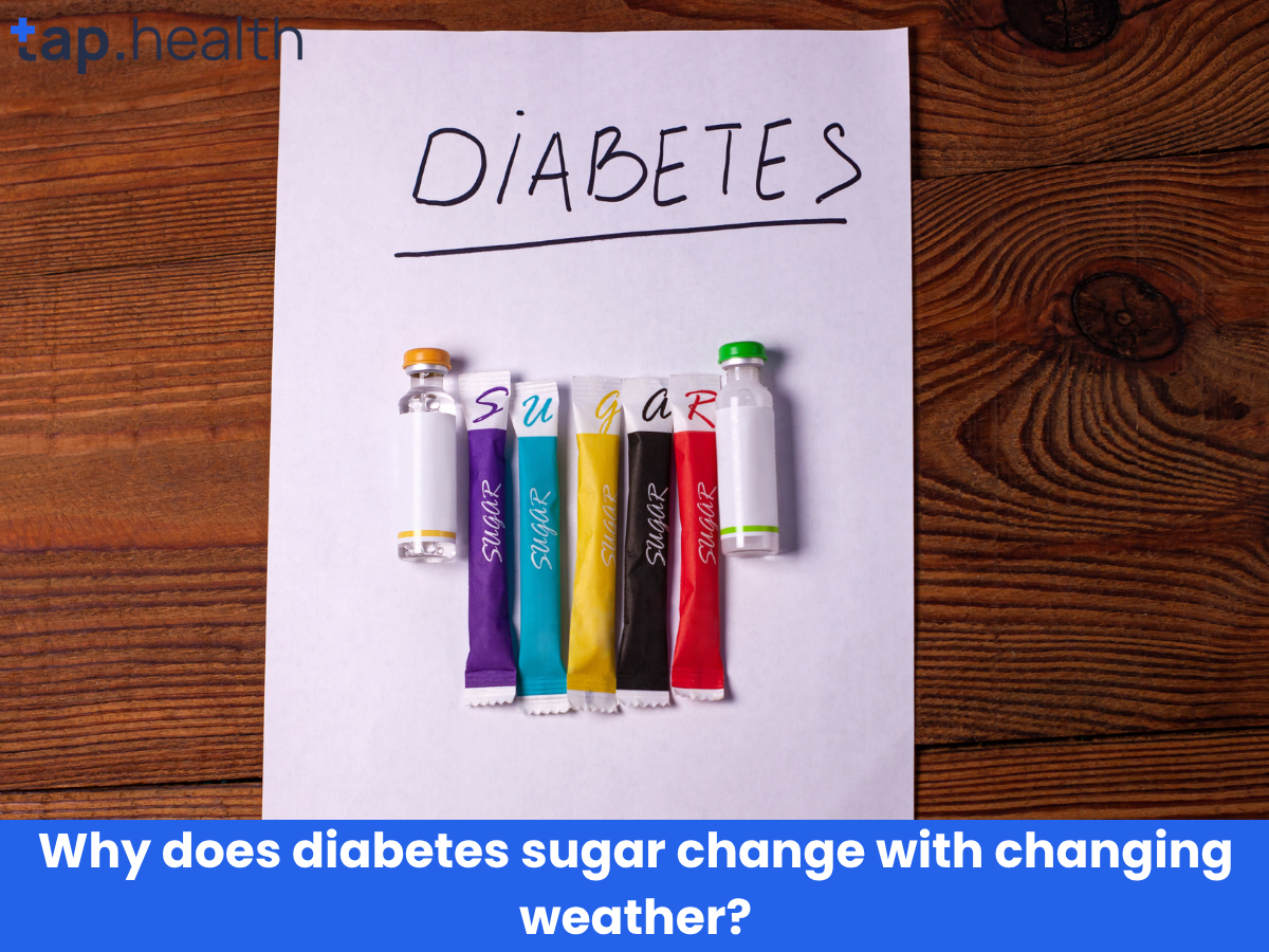 Why does diabetes sugar change with changing weather