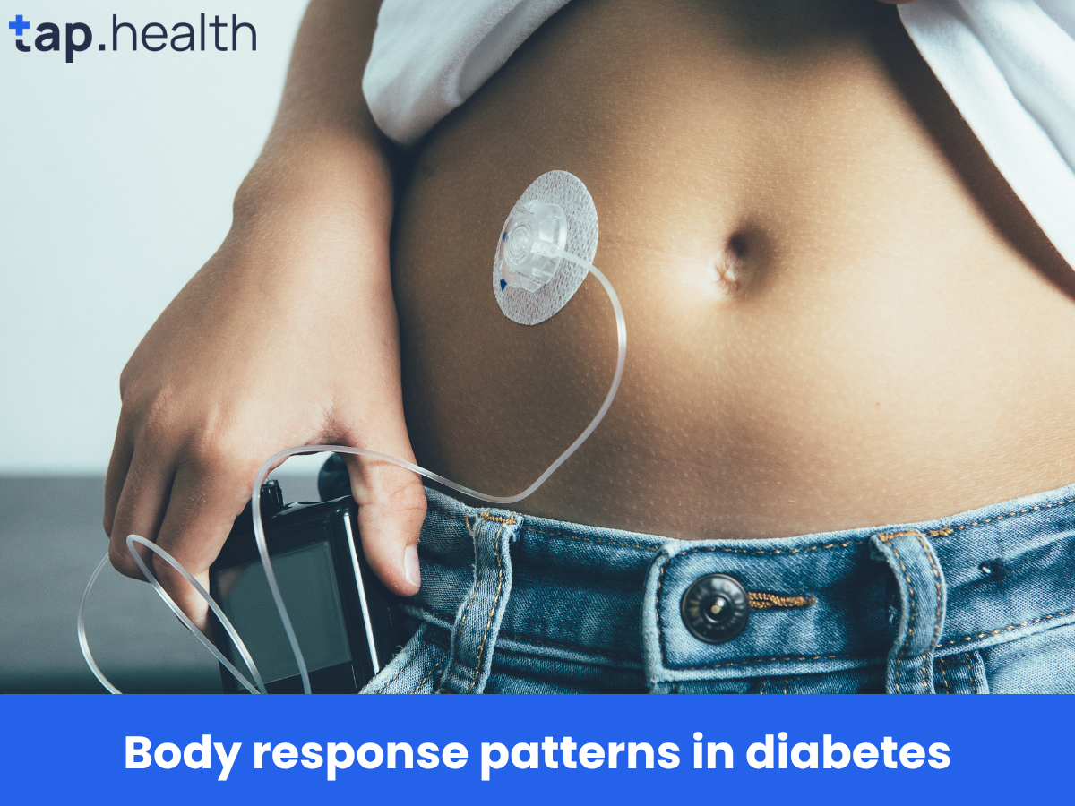 Body response patterns in diabetes
