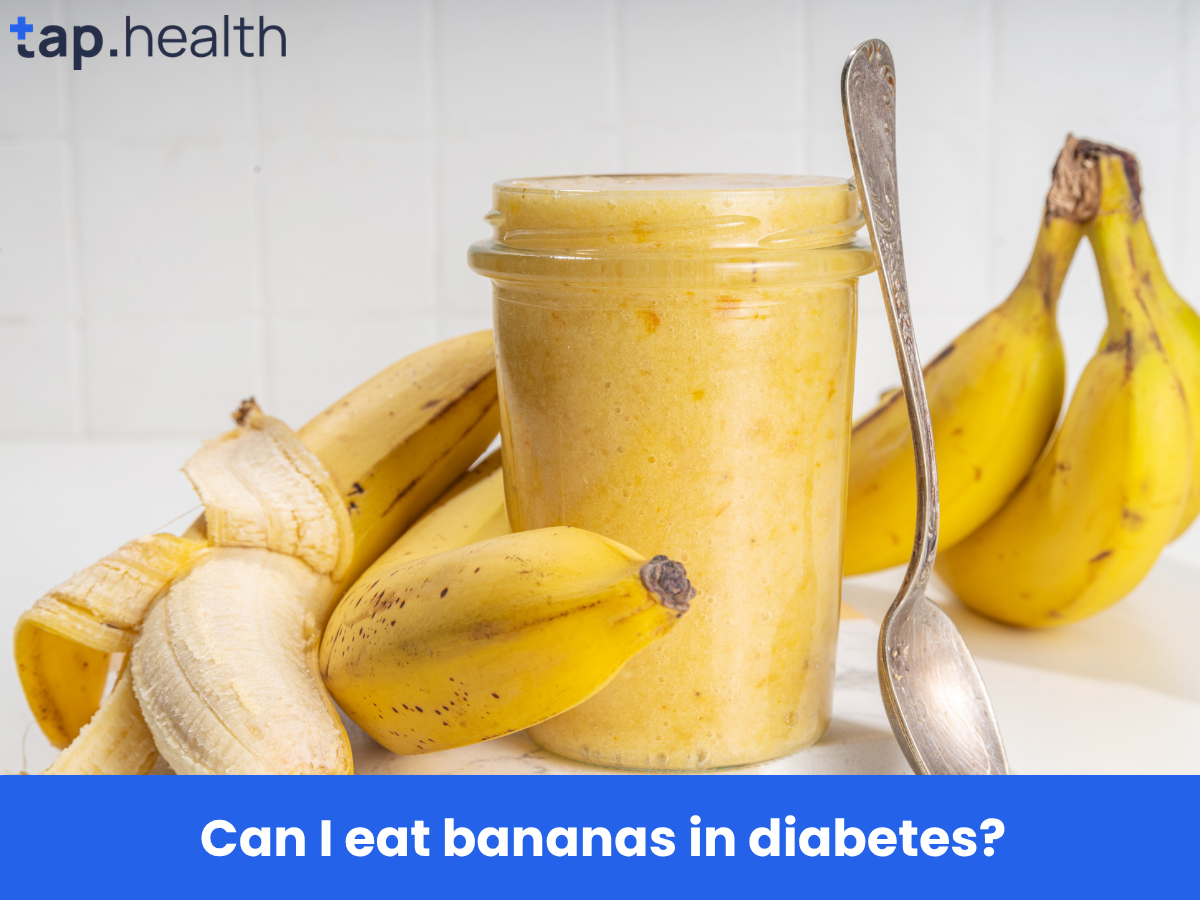 Can I eat bananas in diabetes