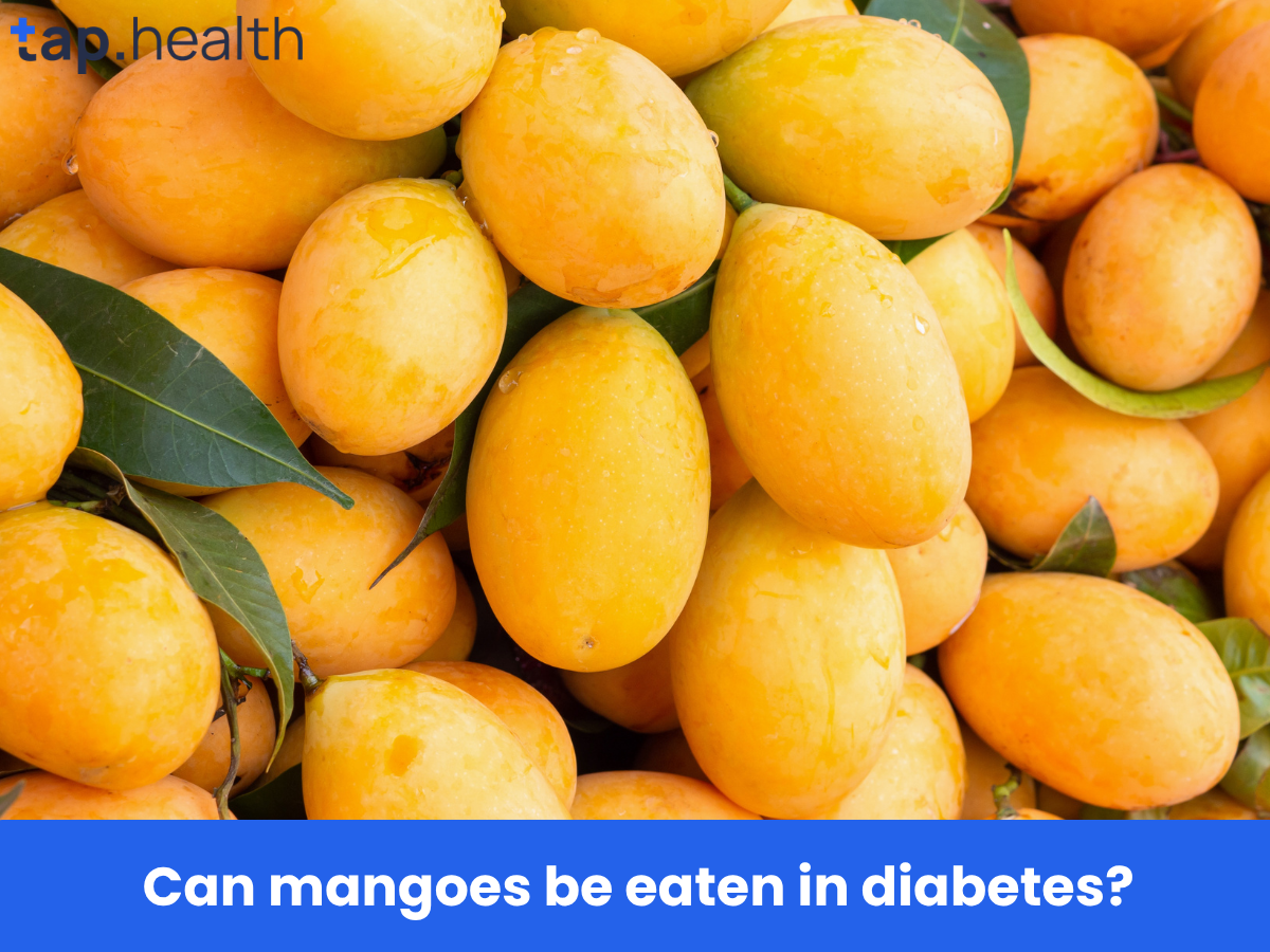Can mangoes be eaten in diabetes