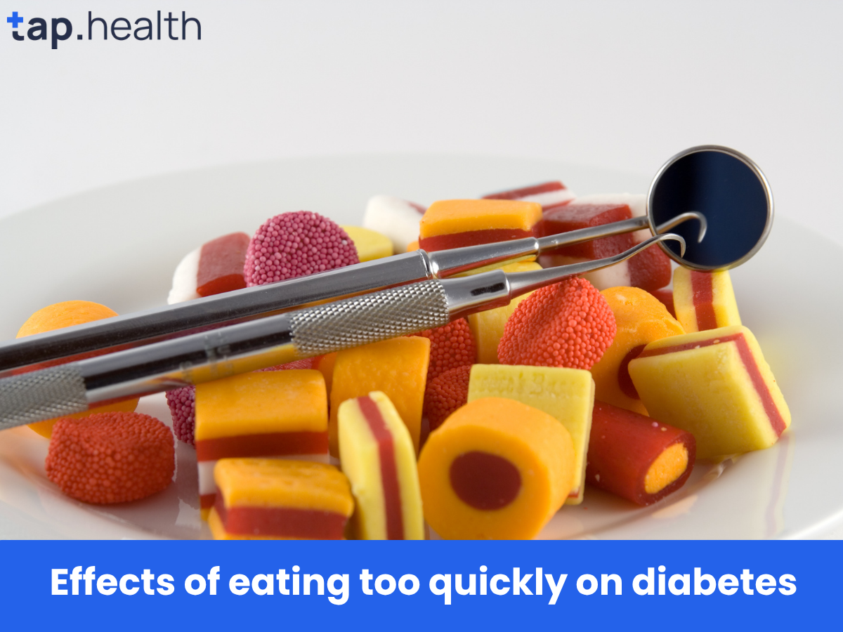Effects of eating too quickly on diabetes
