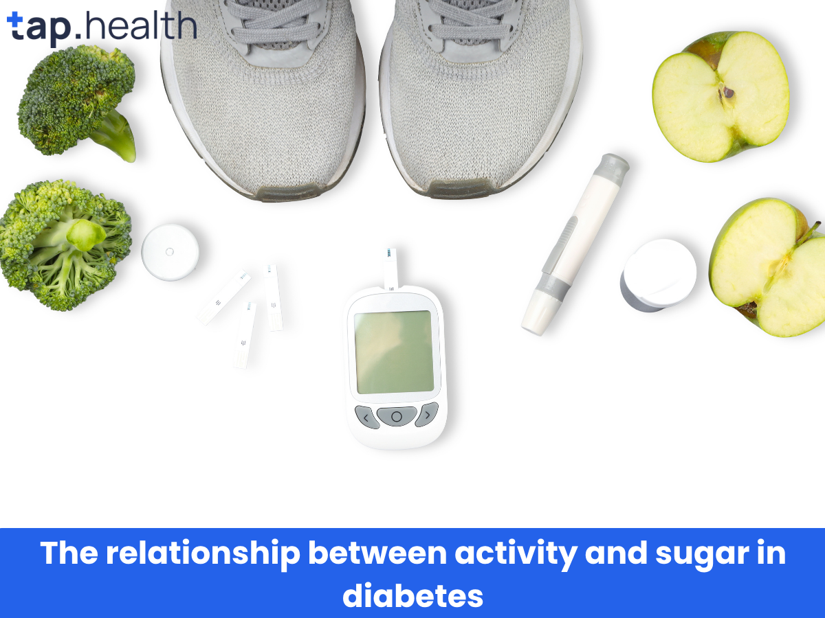 The relationship between activity and sugar in diabetes