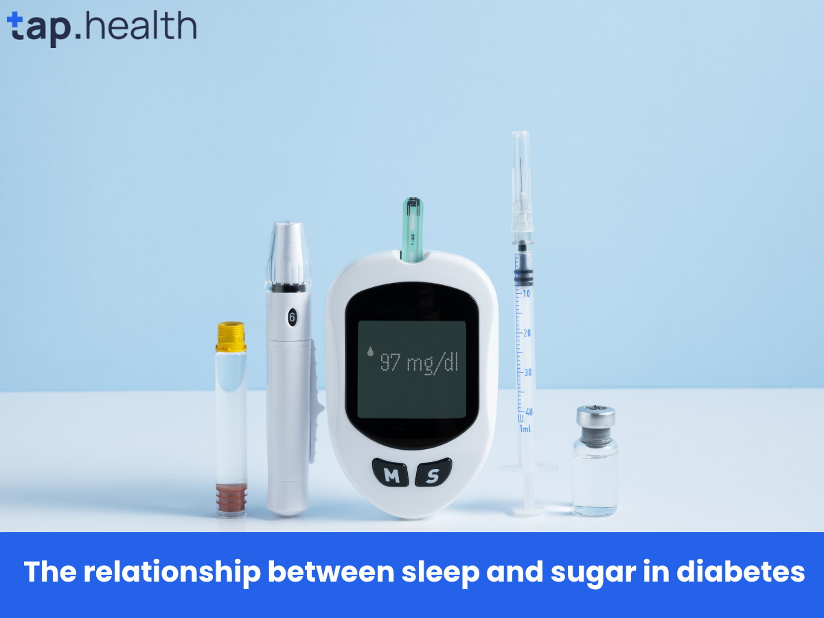 The relationship between sleep and sugar in diabetes