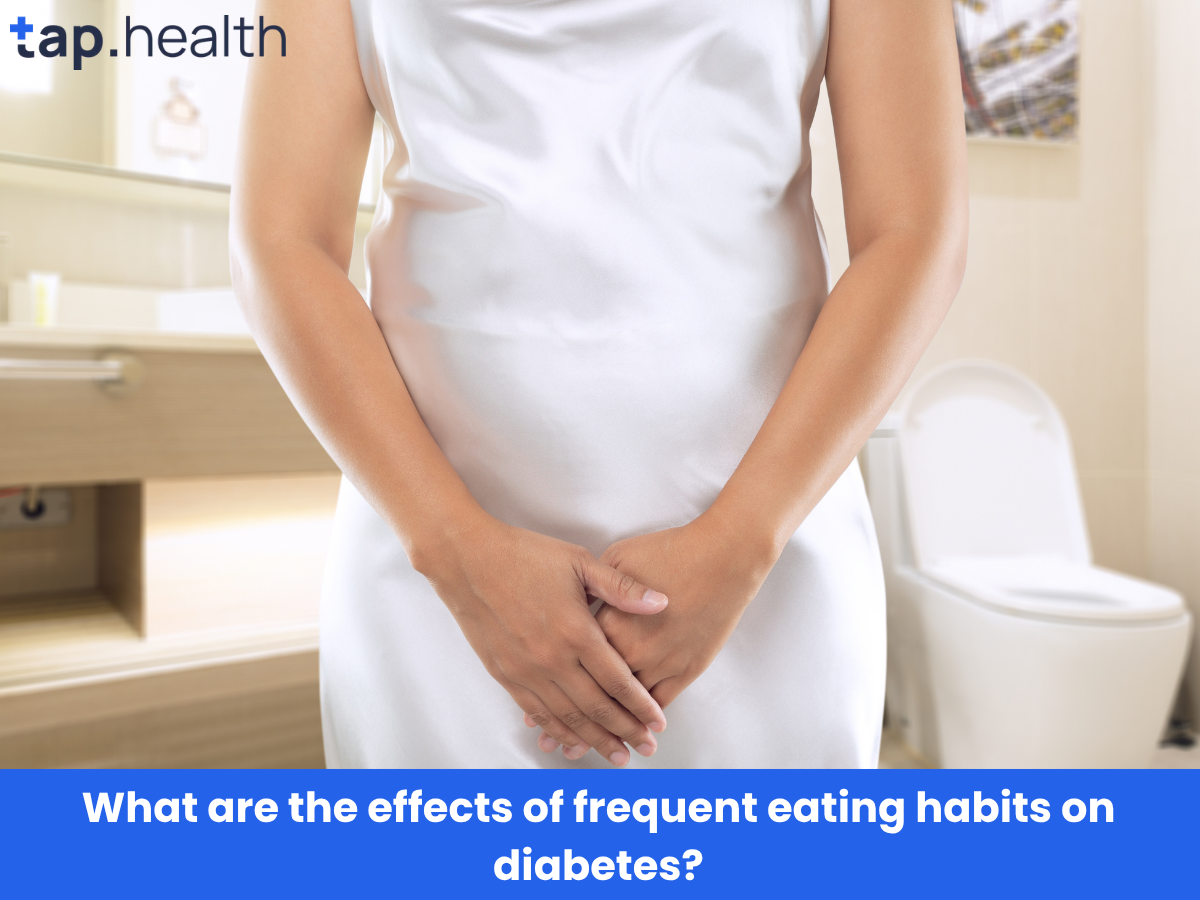 What are the effects of frequent eating habits on diabetes