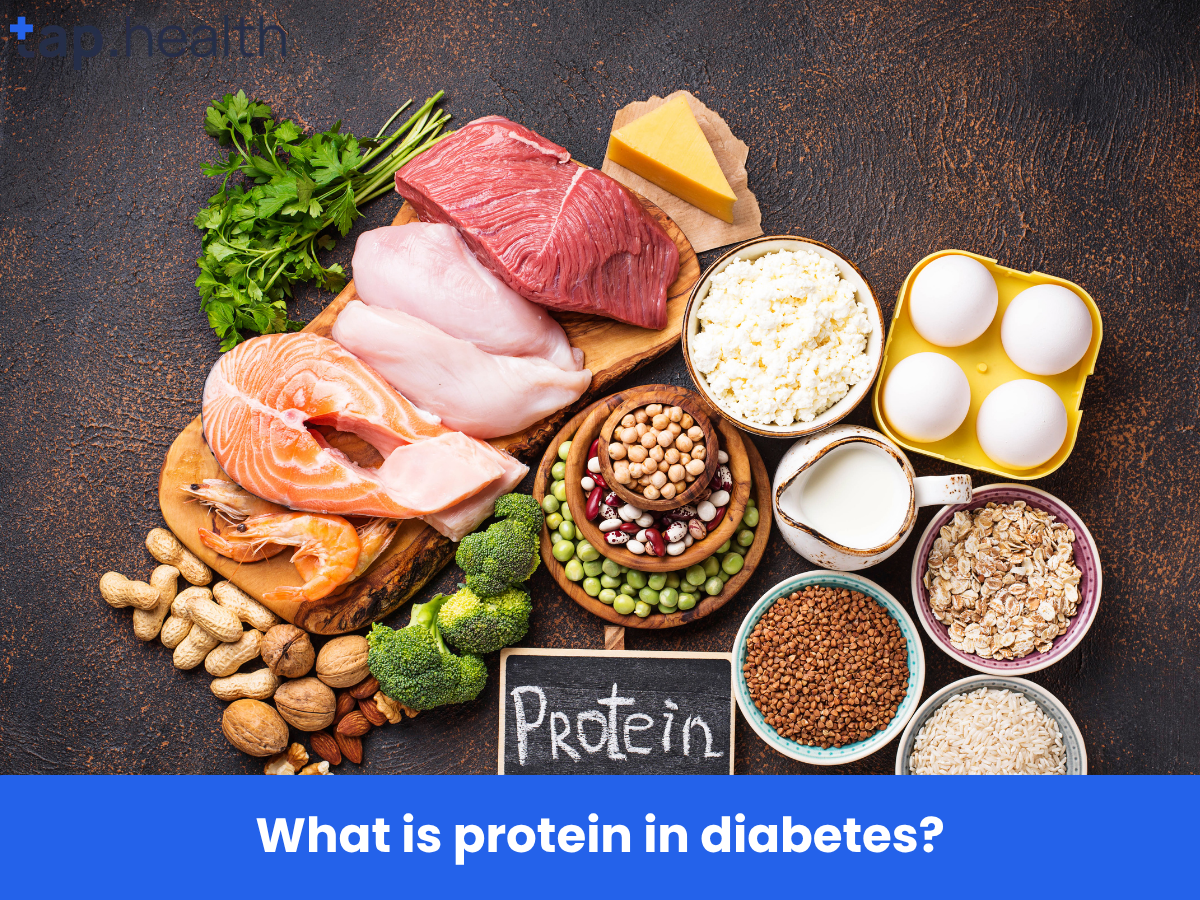 What is protein in diabetes