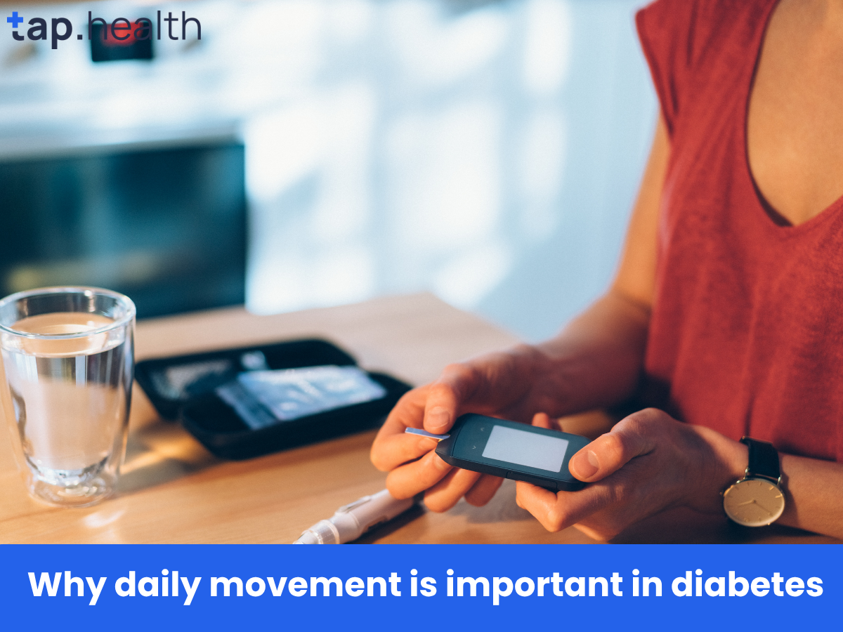 Why daily movement is important in diabetes