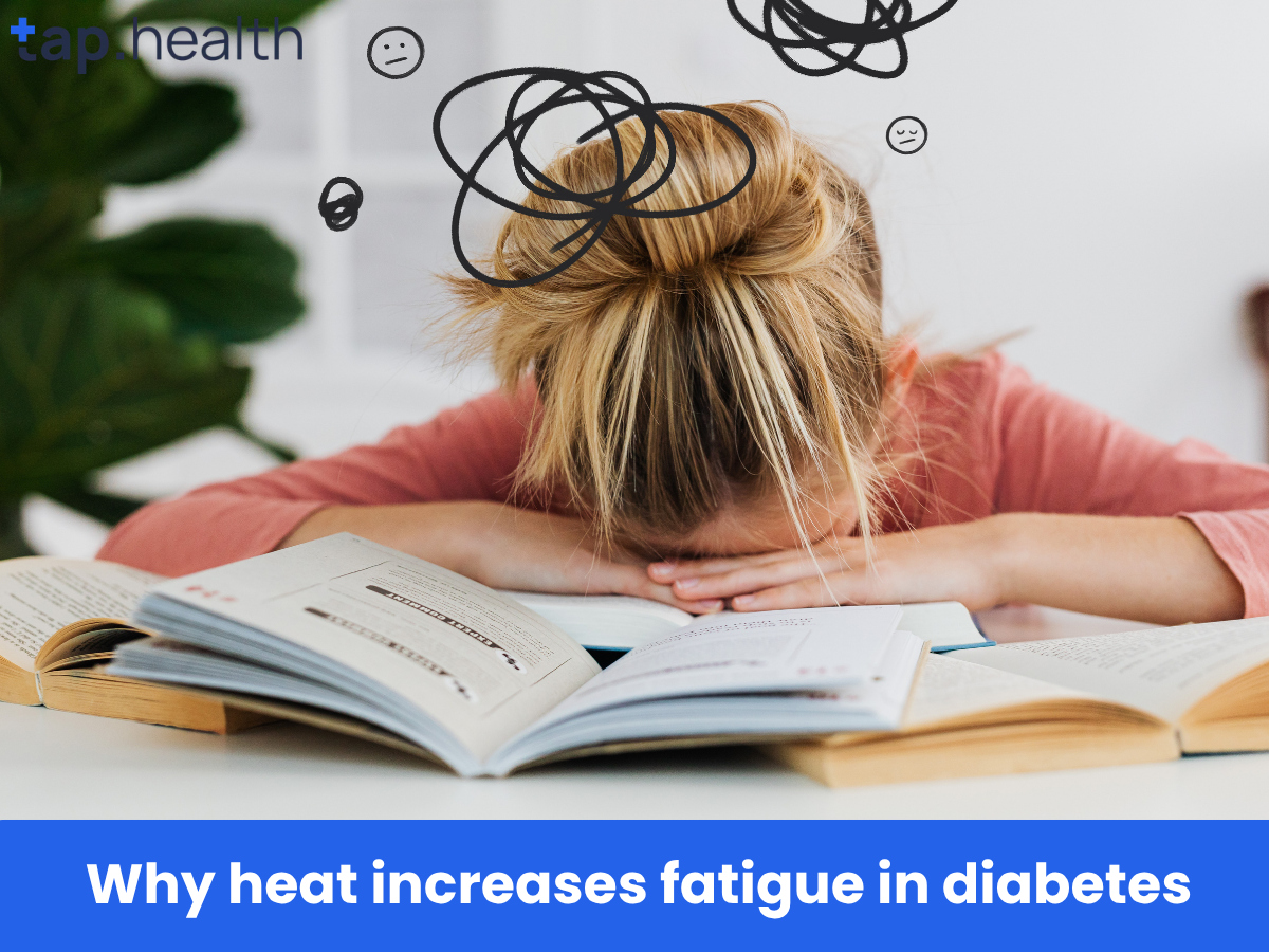 Why heat increases fatigue in diabetes
