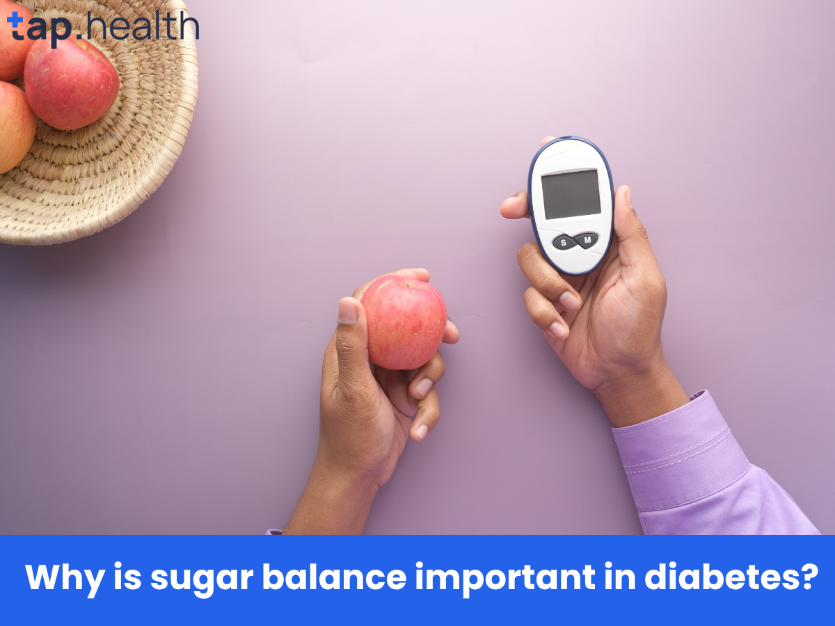 Why is sugar balance important in diabetes