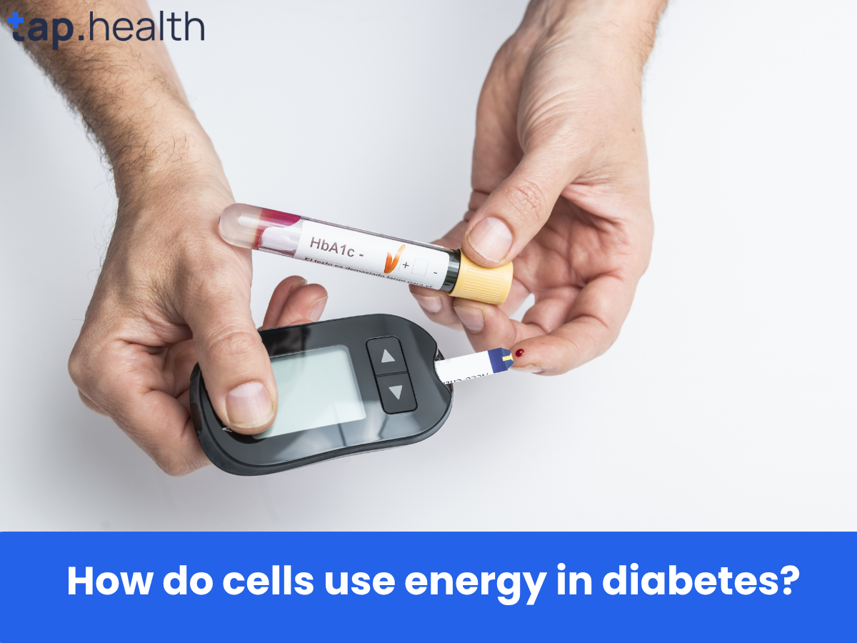 How do cells use energy in diabetes