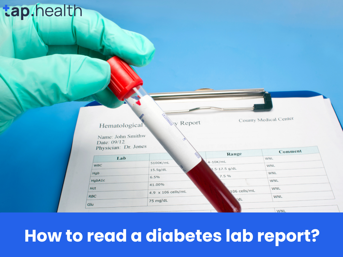 How to read a diabetes lab report