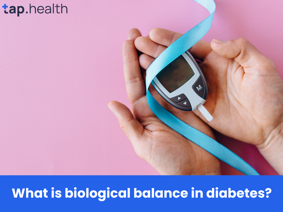 What is biological balance in diabetes