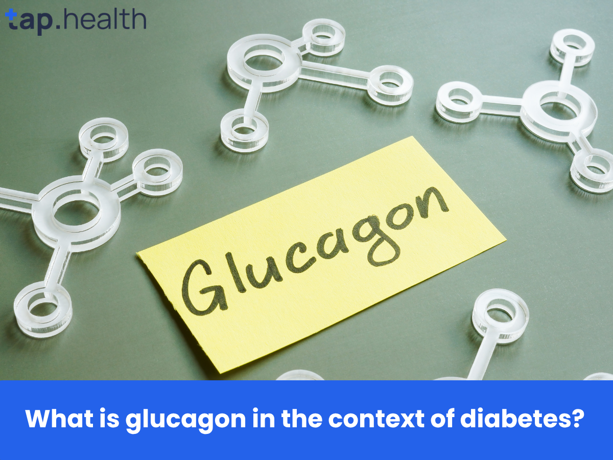 What is glucagon in the context of diabetes