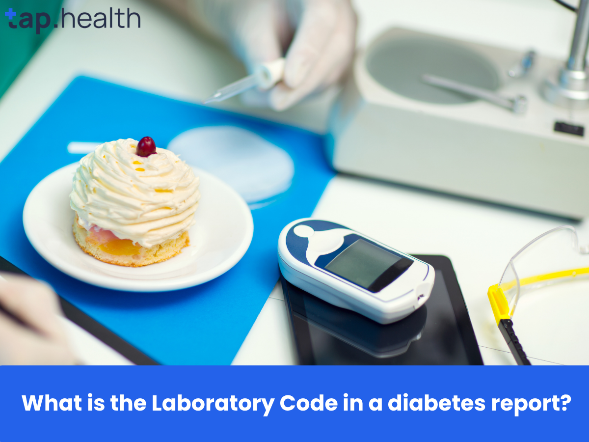 What is the Laboratory Code in a diabetes report
