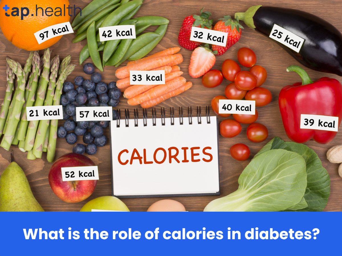 What is the role of calories in diabetes