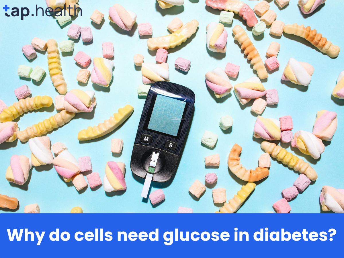 Why do cells need glucose in diabetes