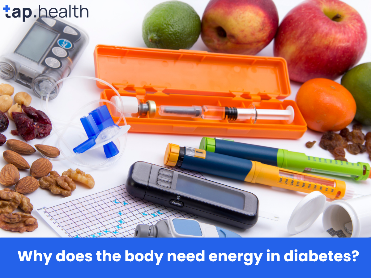 Why does the body need energy in diabetes