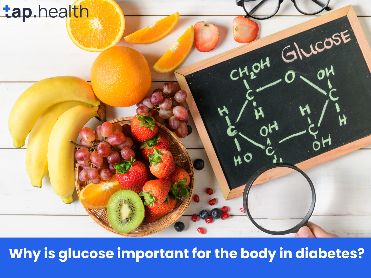 Why is glucose important for the body in diabetes