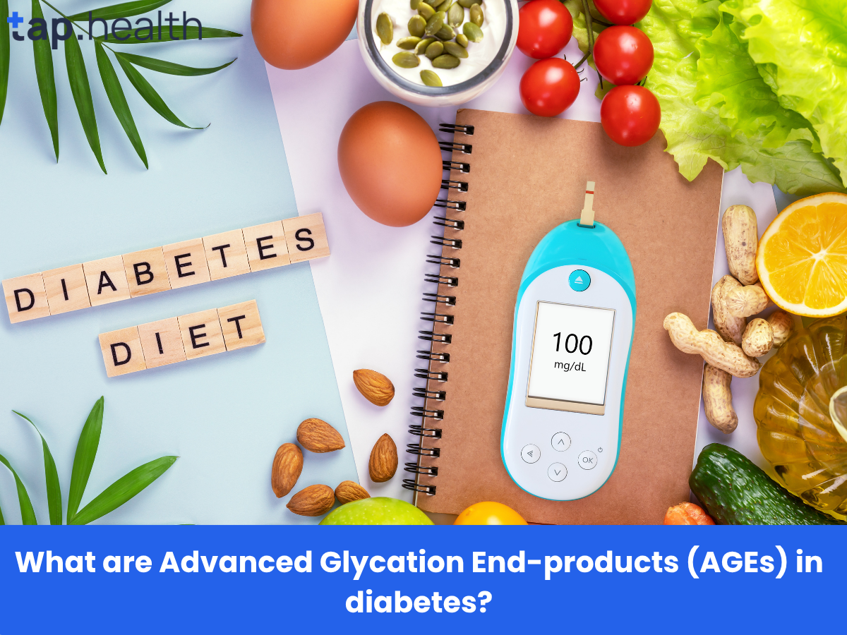 What are Advanced Glycation End-products (AGEs) in diabetes