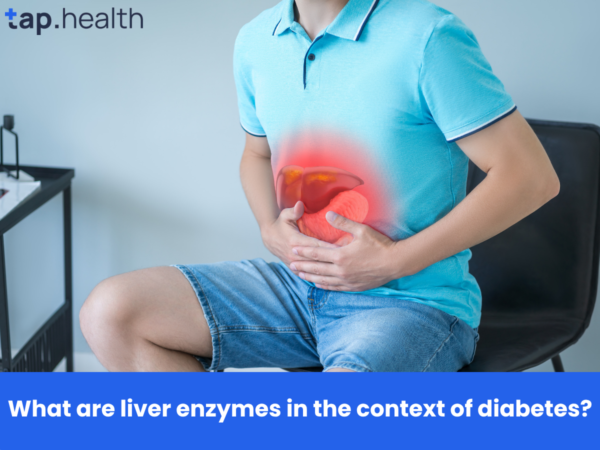 What are liver enzymes in the context of diabetes