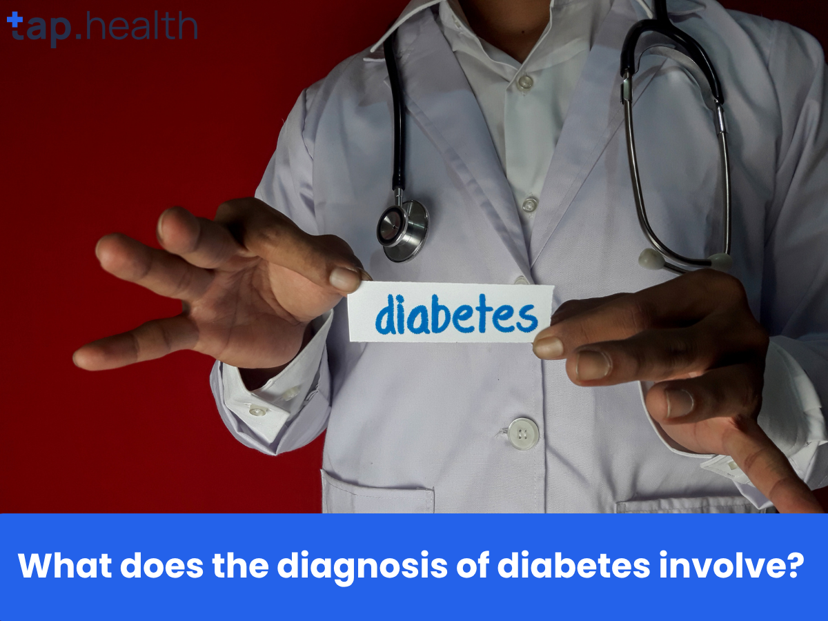 What does the diagnosis of diabetes involve