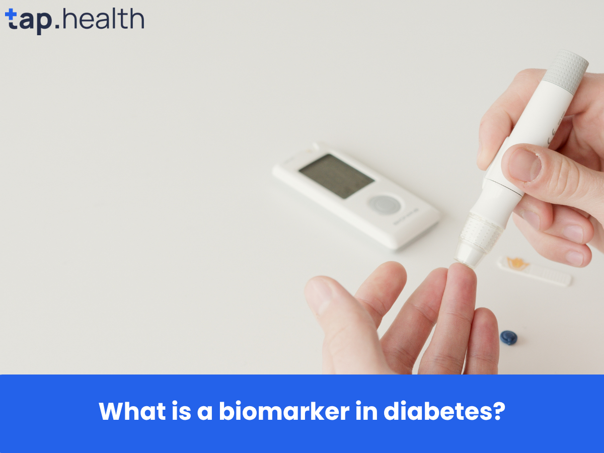 What is a biomarker in diabetes