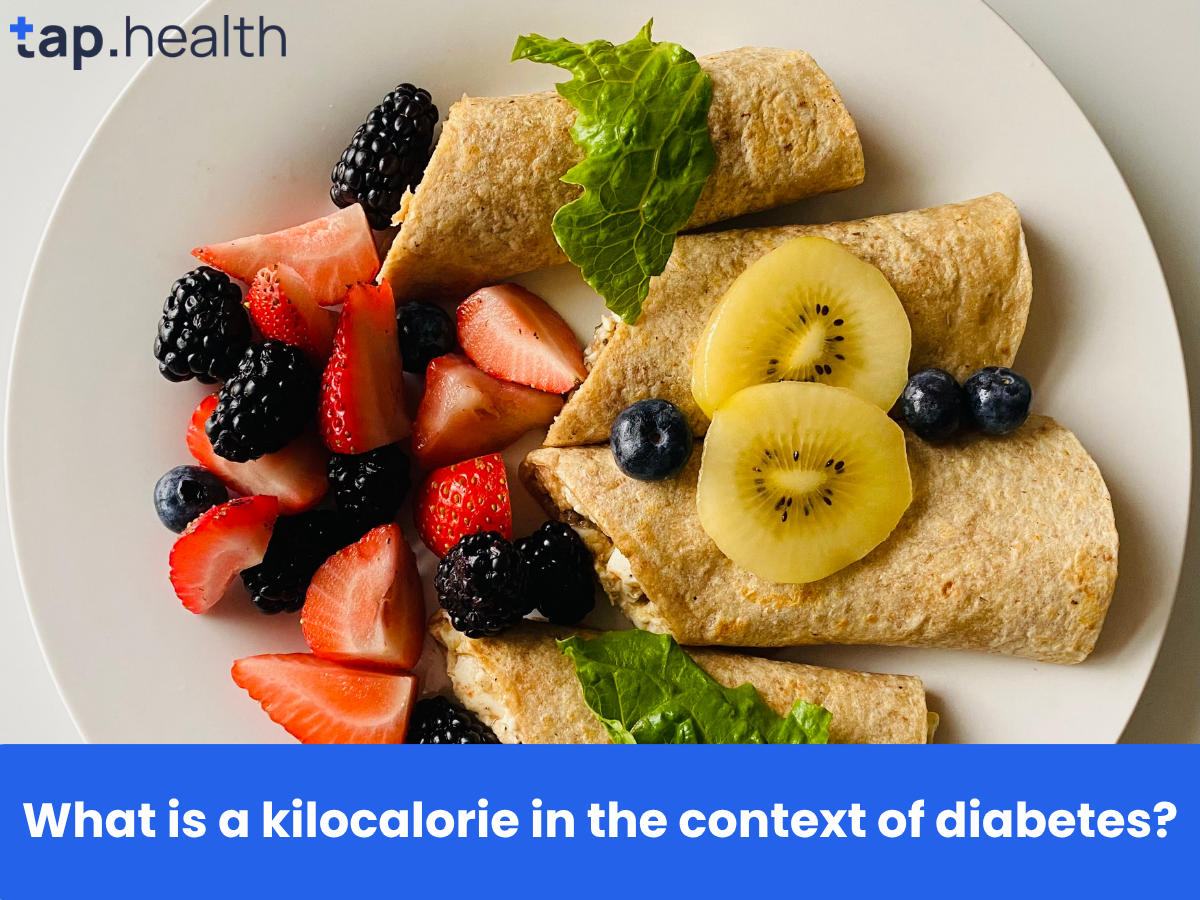 What is a kilocalorie in the context of diabetes