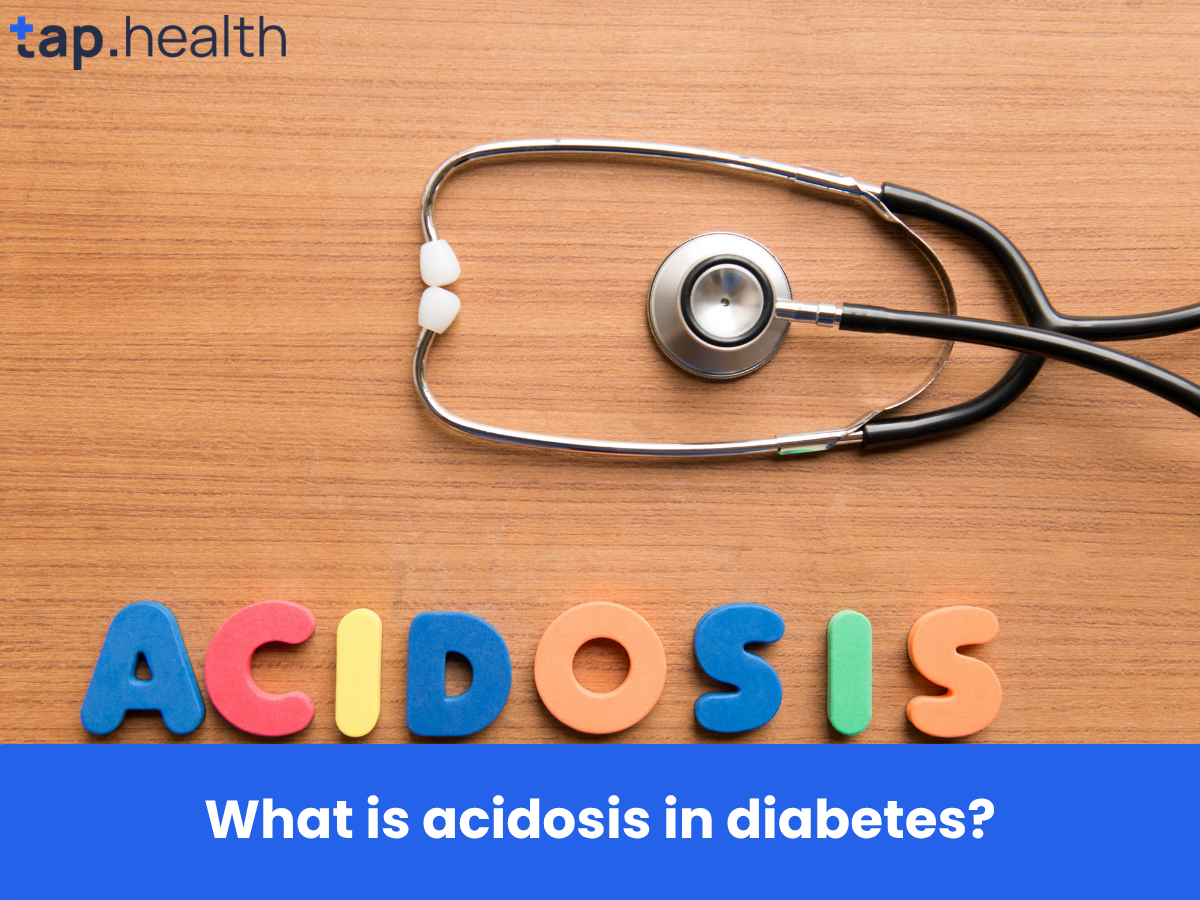 What is acidosis in diabetes