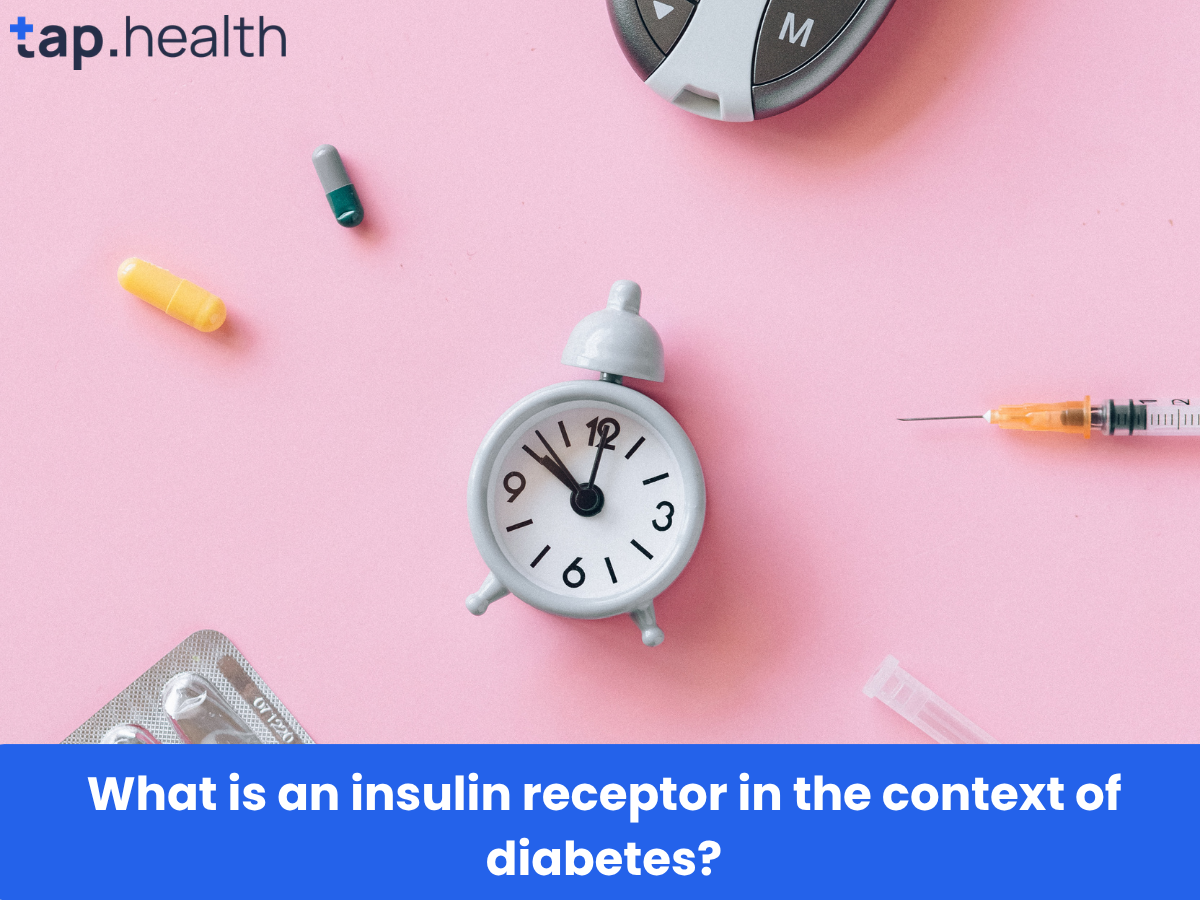 What is an insulin receptor in the context of diabetes