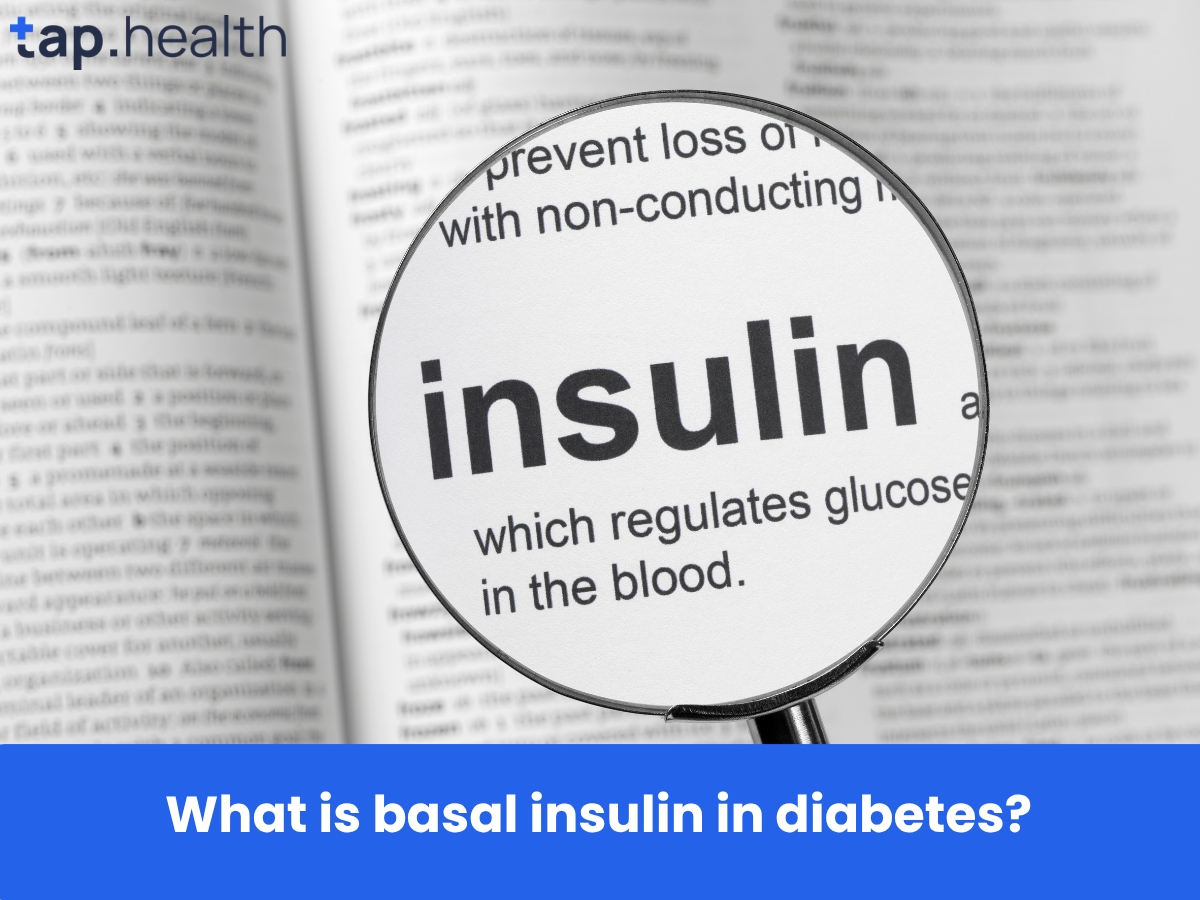 What is basal insulin in diabetes