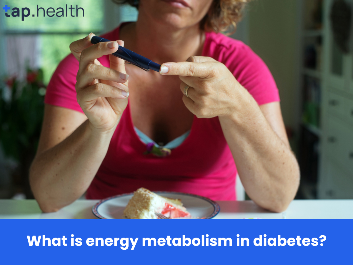 What is energy metabolism in diabetes