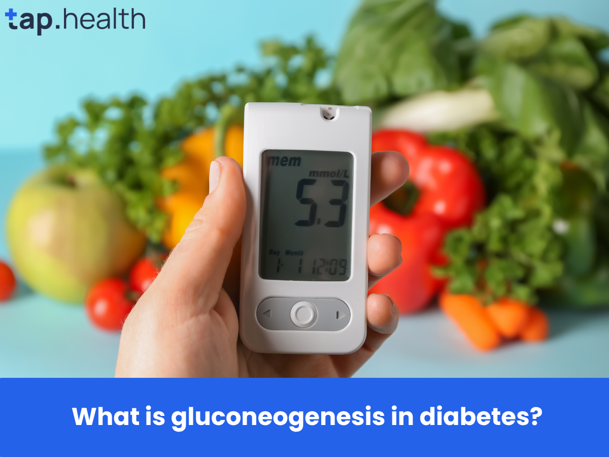 What is gluconeogenesis in diabetes
