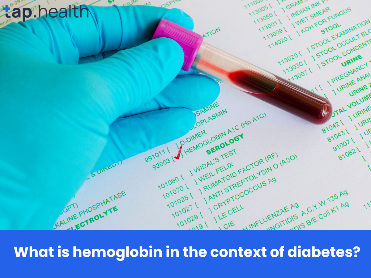 What is hemoglobin in the context of diabetes
