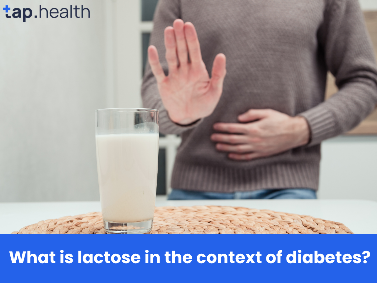 What is lactose in the context of diabetes