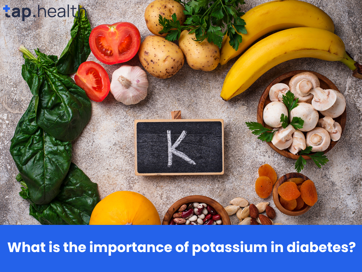 What is the importance of potassium in diabetes