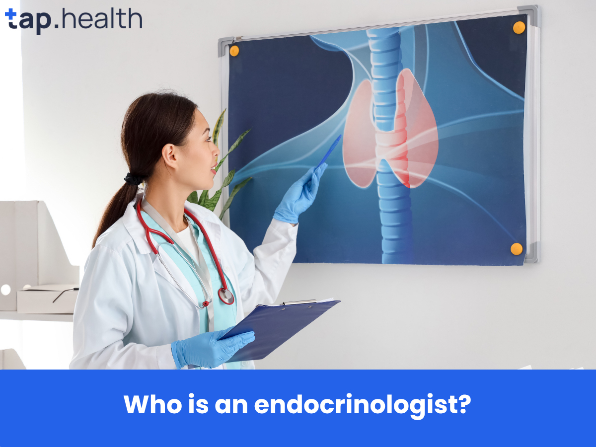 Who is an endocrinologist